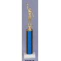 11" Holographic Trophy Columns w/ Top Figure (Blue/Gold)